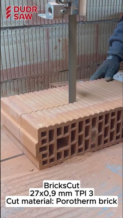 Pílový pás na tehly BricksCut